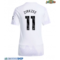 Maglie da calcio Manchester United Joshua Zirkzee #11 Seconda Maglia Femminile 2025-26 Manica Corta